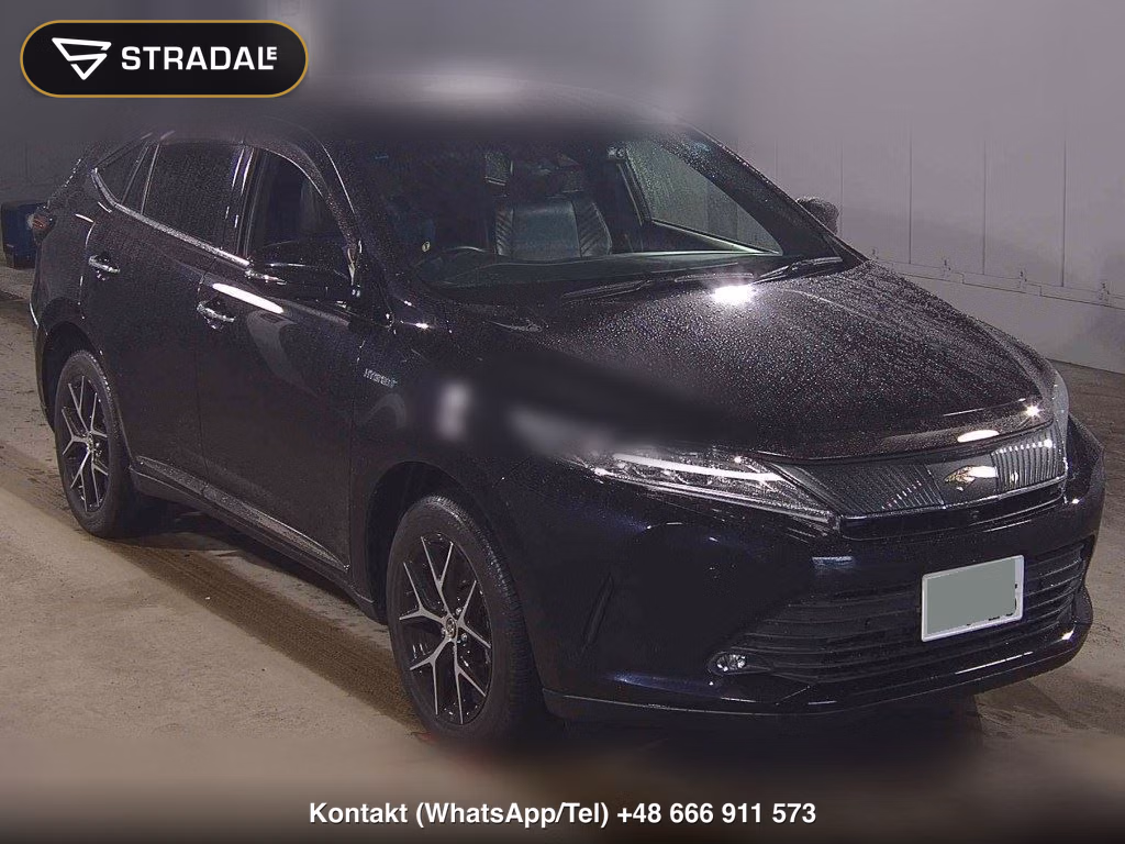 TOYOTA HARRIER HYBRID 4WD PROGRESS METAL AND LEATHER PACKAGE STYLE 2019, aukcja z Japonii, zdjęcie 1