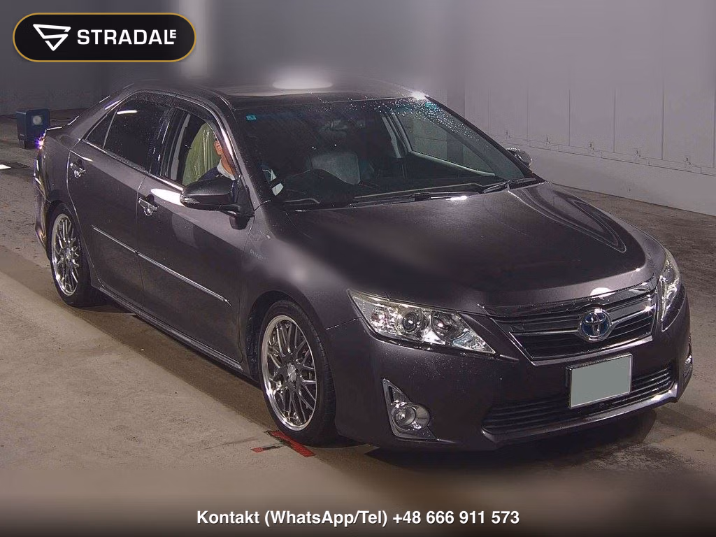 TOYOTA CAMRY 4D HYBRID LEATHER PACKAGE 2013, aukcja z Japonii, zdjęcie 1