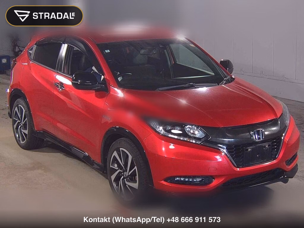 HONDA VEZEL HYBRID RS・HONDA SENSING 2016, aukcja z Japonii, zdjęcie 1