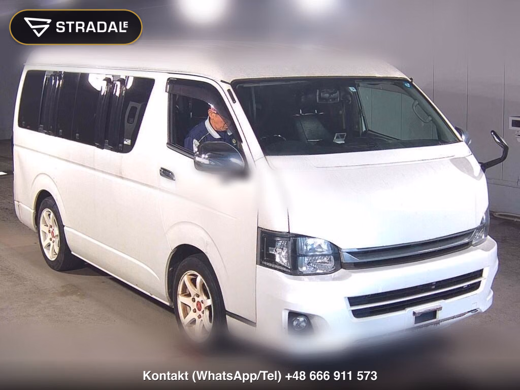TOYOTA HIACE WAGON 4D 4WD GL 2011, aukcja z Japonii, zdjęcie 1