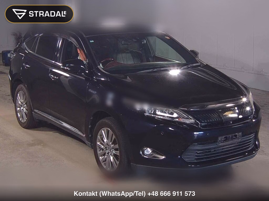 TOYOTA HARRIER HYBRID 4WD PREMIUM ADVANCED PACKAGE 2014, aukcja z Japonii, zdjęcie 1