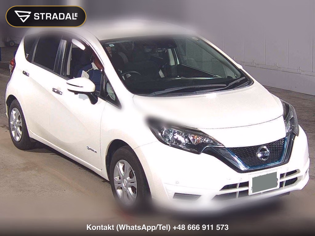 NISSAN NOTE E-POWER X 2017, aukcja z Japonii, zdjęcie 1