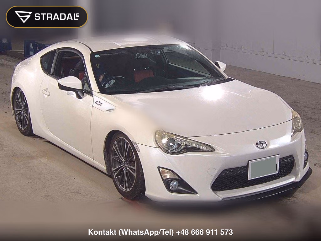TOYOTA 86 GT 2012, aukcja z Japonii, zdjęcie 1