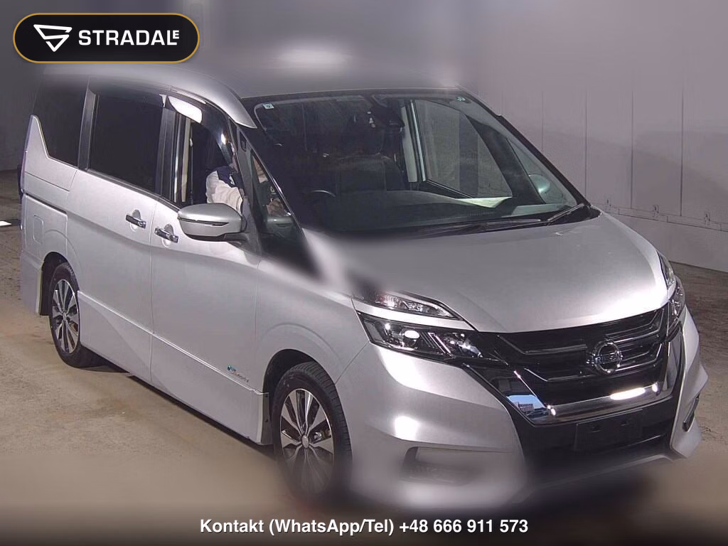 NISSAN SERENA 5D HIGHWAY STAR V SELECTION 2017, aukcja z Japonii, zdjęcie 1