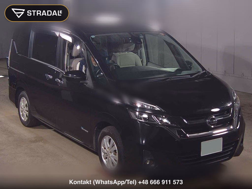 NISSAN SERENA 5D G 2016, aukcja z Japonii, zdjęcie 1
