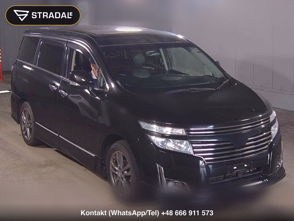 NISSAN ELGRAND 5D 250 HIGHWAY STAR URBAN CHROME 2013, aukcja z Japonii, zdjęcie 1
