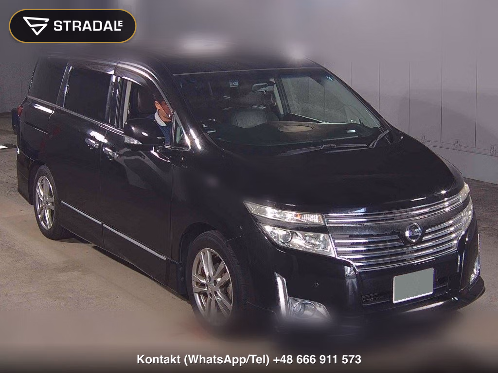 NISSAN ELGRAND 5D 4WD 350 HIGHWAY STAR PREMIUM 2012, aukcja z Japonii, zdjęcie 1
