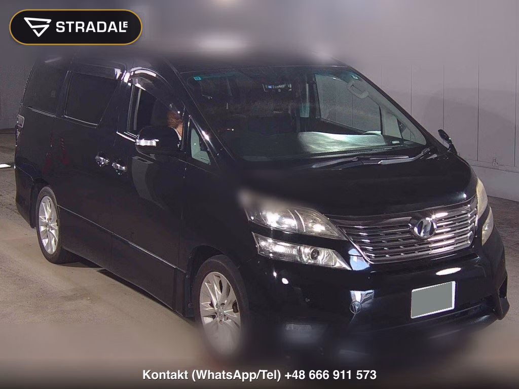 TOYOTA VELLFIRE 2.4Z PLATINUM SELECTION 2009, aukcja z Japonii, zdjęcie 1
