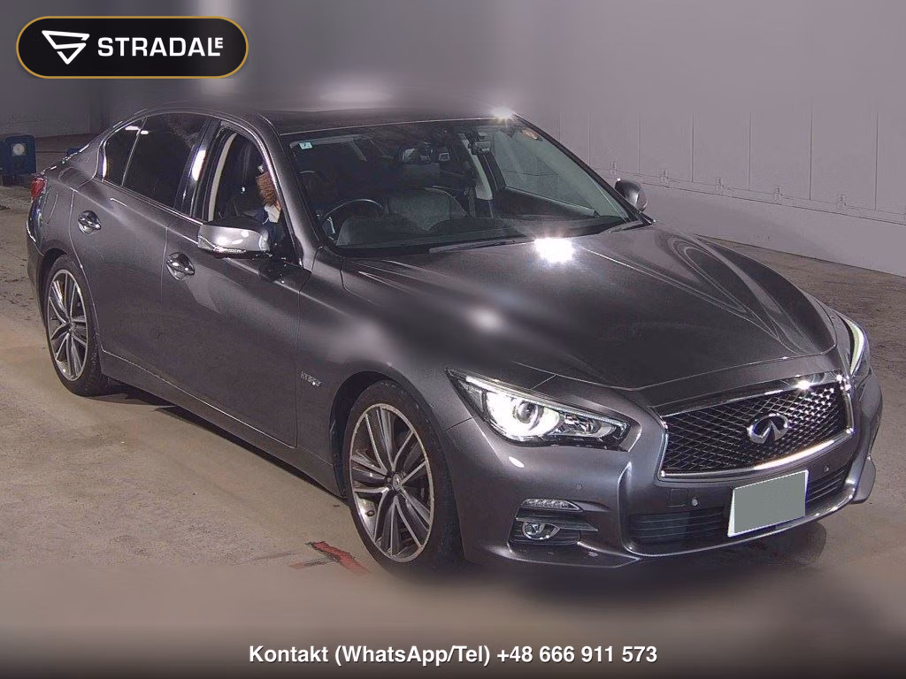 NISSAN SKYLINE 4D 350GT HYBRID TYPE P 2016, aukcja z Japonii, zdjęcie 1