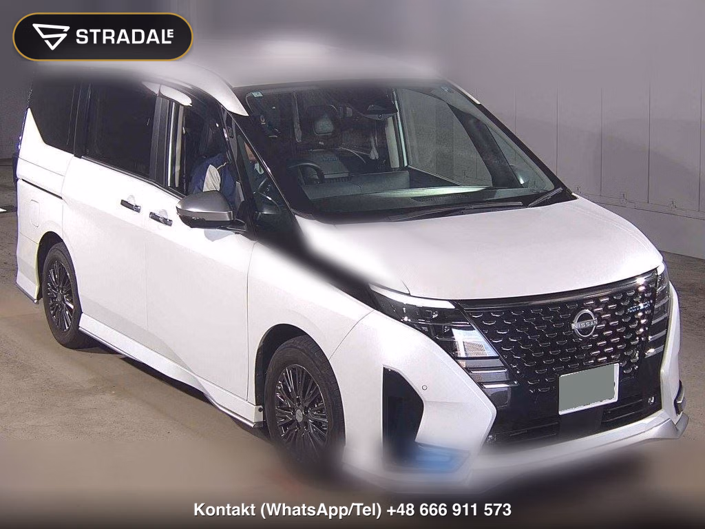 NISSAN SERENA 5D E-POWER AUTECH 2023, aukcja z Japonii, zdjęcie 1
