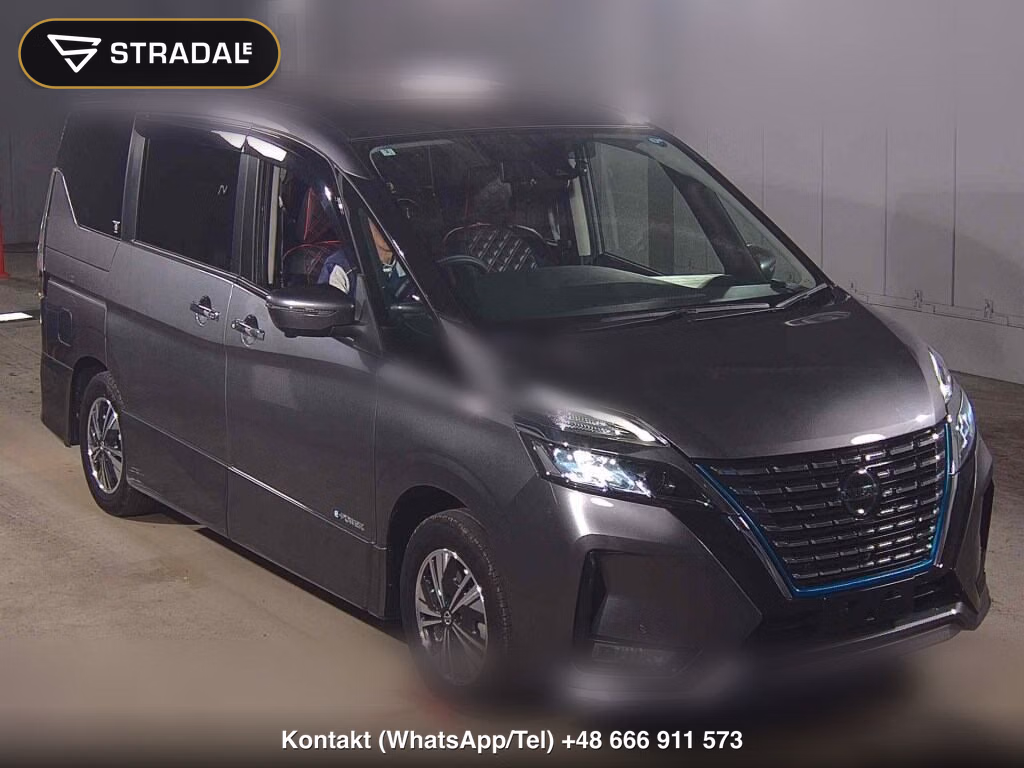 NISSAN SERENA 5D E-POWER HIGHWAY STAR V 2022, aukcja z Japonii, zdjęcie 1