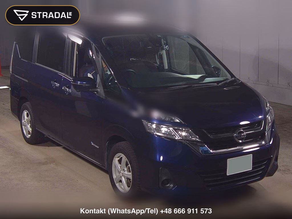 NISSAN SERENA 5D 4WD X 2016, aukcja z Japonii, zdjęcie 1