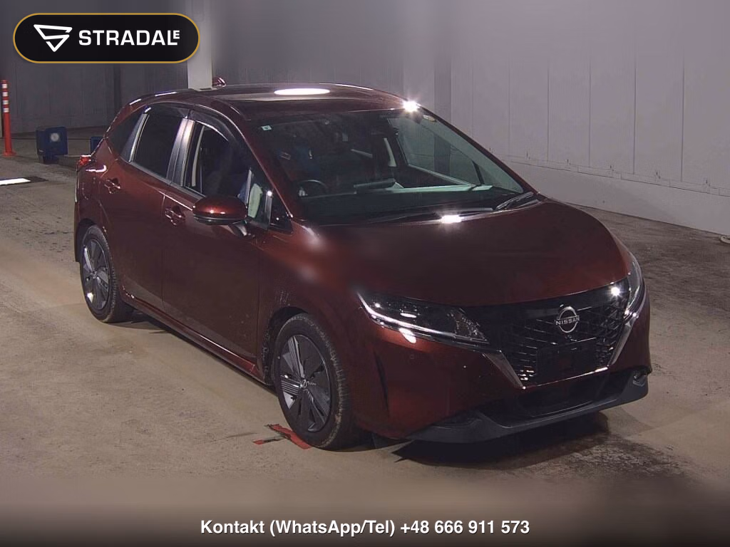 NISSAN NOTE X 2021, aukcja z Japonii, zdjęcie 1