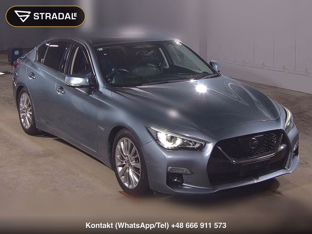 NISSAN SKYLINE 4D 350GT HYBRID TYPE P 2019, aukcja z Japonii, zdjęcie 1