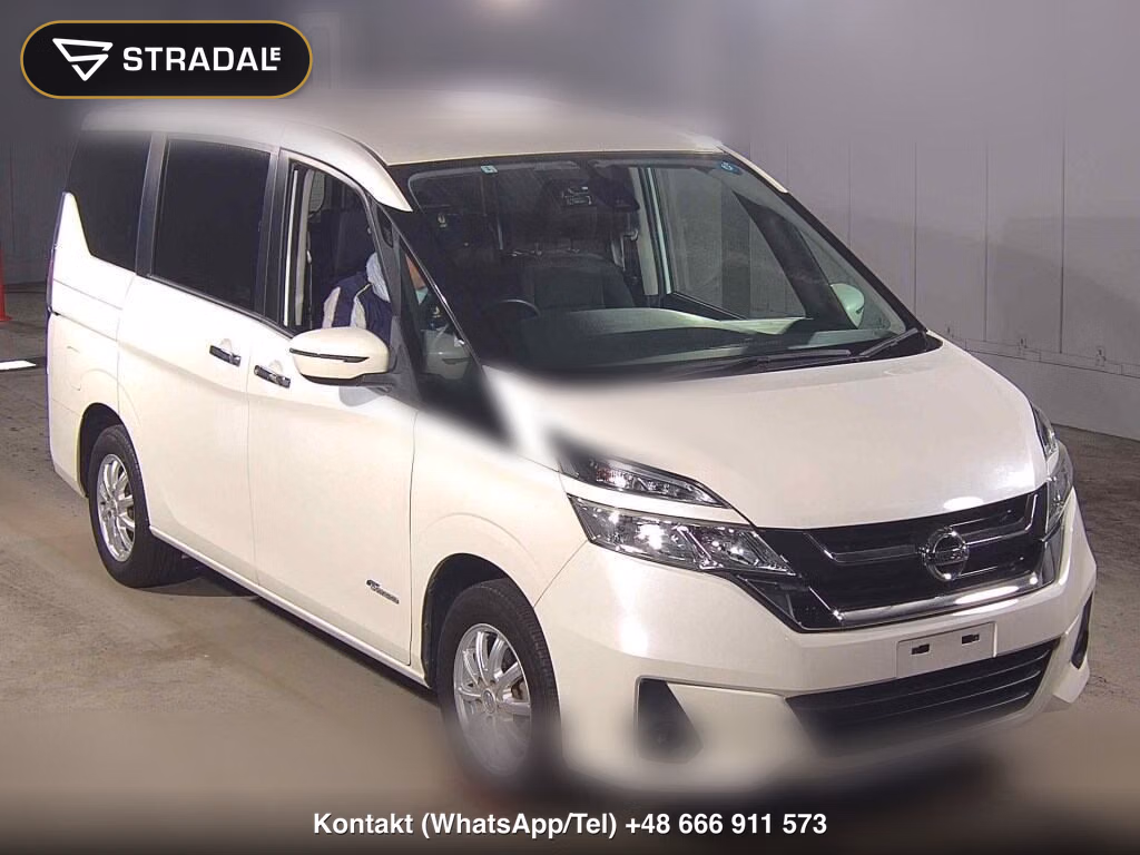 NISSAN SERENA 5D 4WD X 2018, aukcja z Japonii, zdjęcie 1