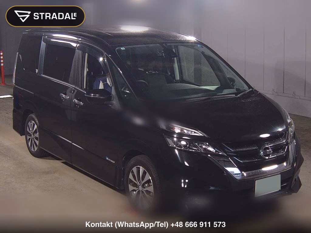 NISSAN SERENA 5D HIGHWAY STAR V SELECTION 2017, aukcja z Japonii, zdjęcie 1