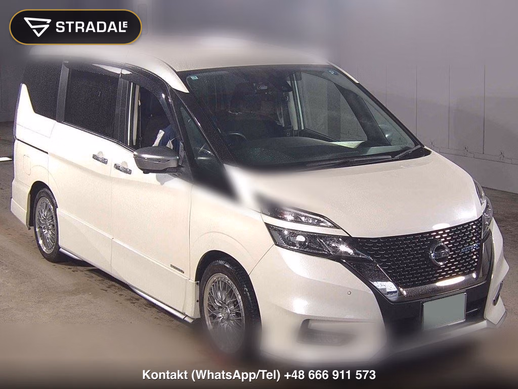 NISSAN SERENA 5D AUTECH SPORTS SPEC 2019, aukcja z Japonii, zdjęcie 1