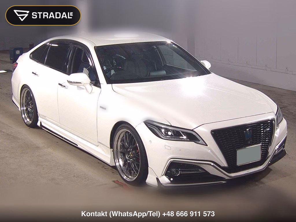 TOYOTA CROWN HYBRID RS ADVANCE 2018, aukcja z Japonii, zdjęcie 1