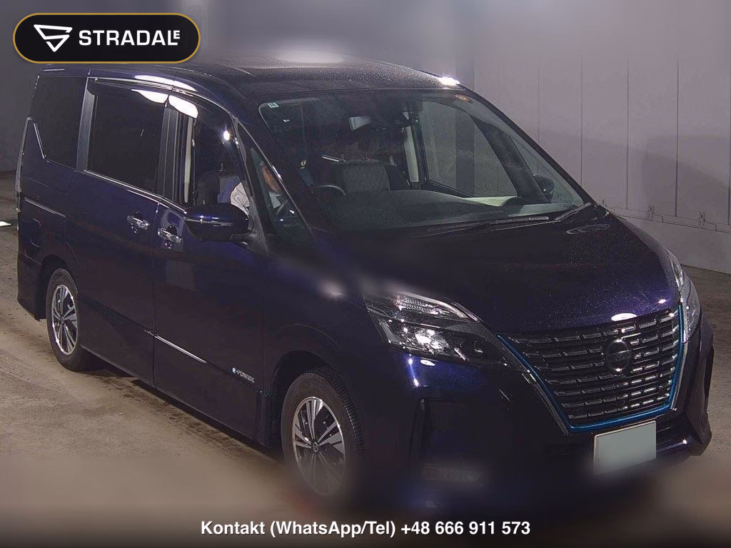 NISSAN SERENA 5D E-POWER HIGHWAY STAR V 2022, aukcja z Japonii, zdjęcie 1