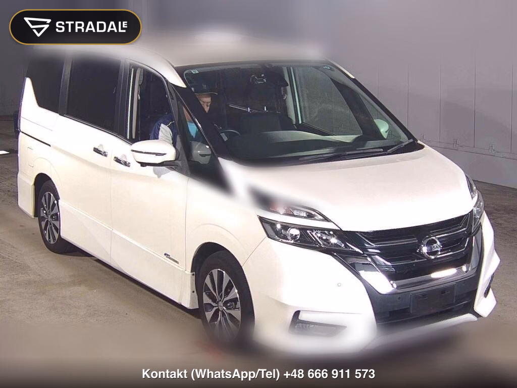 NISSAN SERENA 5D HIGHWAY STAR V SELECTION 2017, aukcja z Japonii, zdjęcie 1
