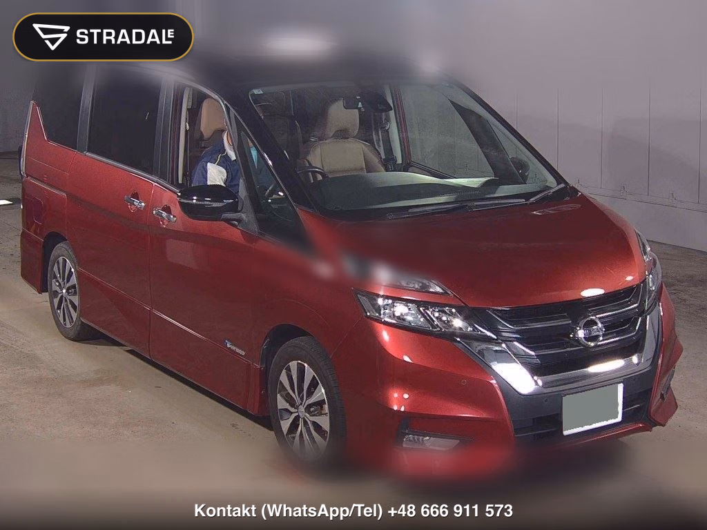 NISSAN SERENA 5D HIGHWAY STAR PROPILOT EDITION 2017, aukcja z Japonii, zdjęcie 1