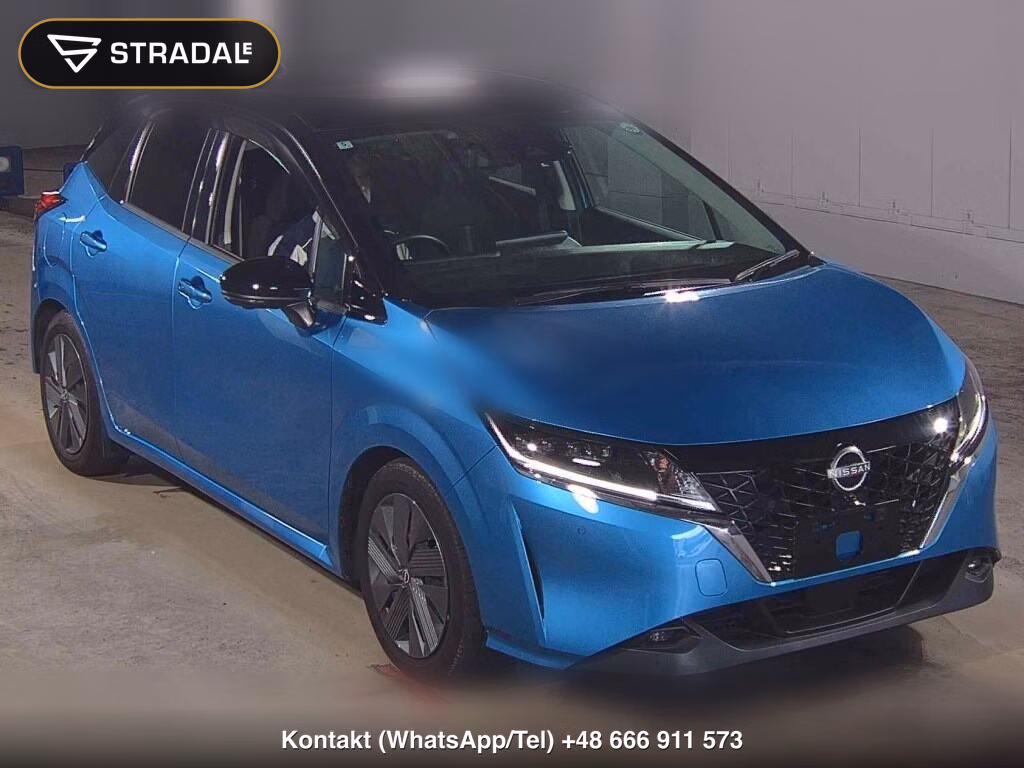 NISSAN NOTE X 2022, aukcja z Japonii, zdjęcie 1