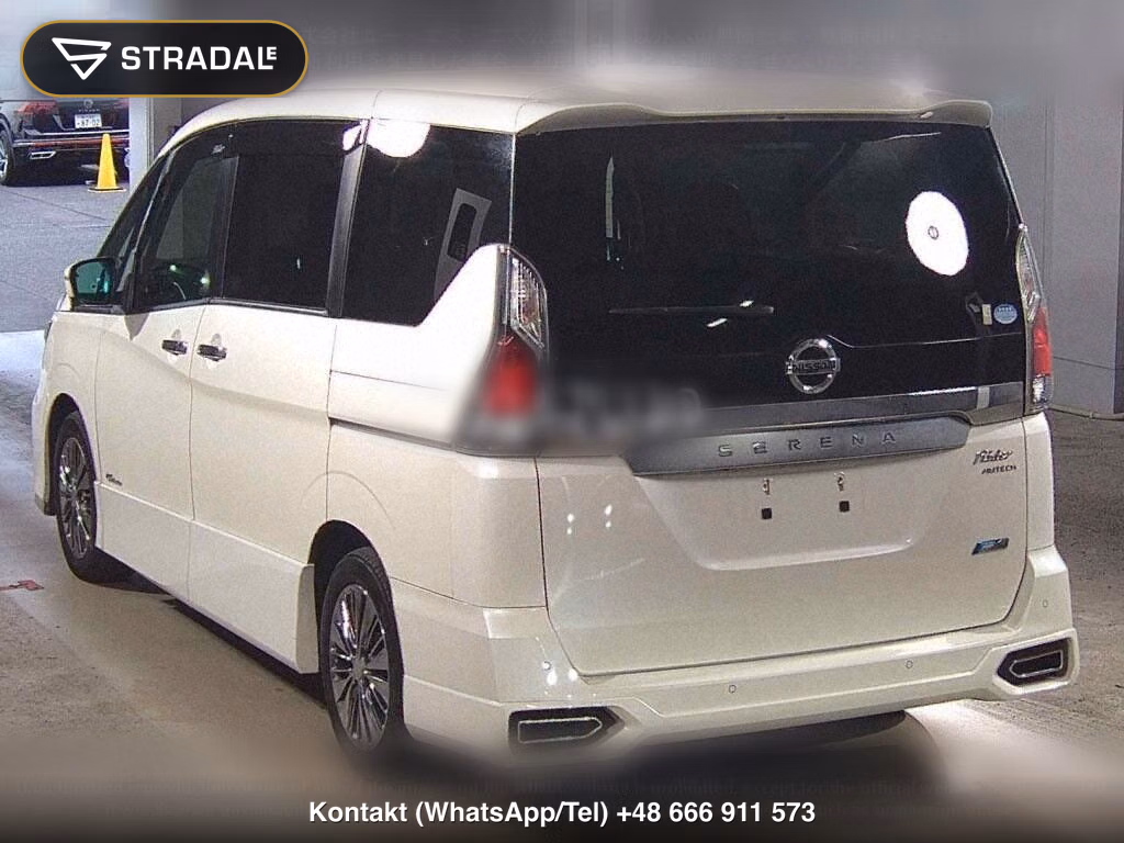 NISSAN SERENA 5D RIDER V SELECTION BLACK LEATHER, miniaturka 3