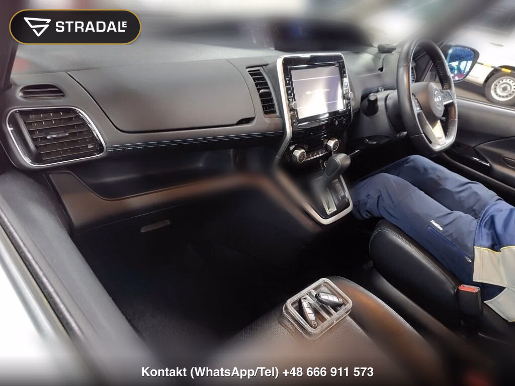 NISSAN SERENA 5D RIDER V SELECTION BLACK LEATHER, miniaturka 4