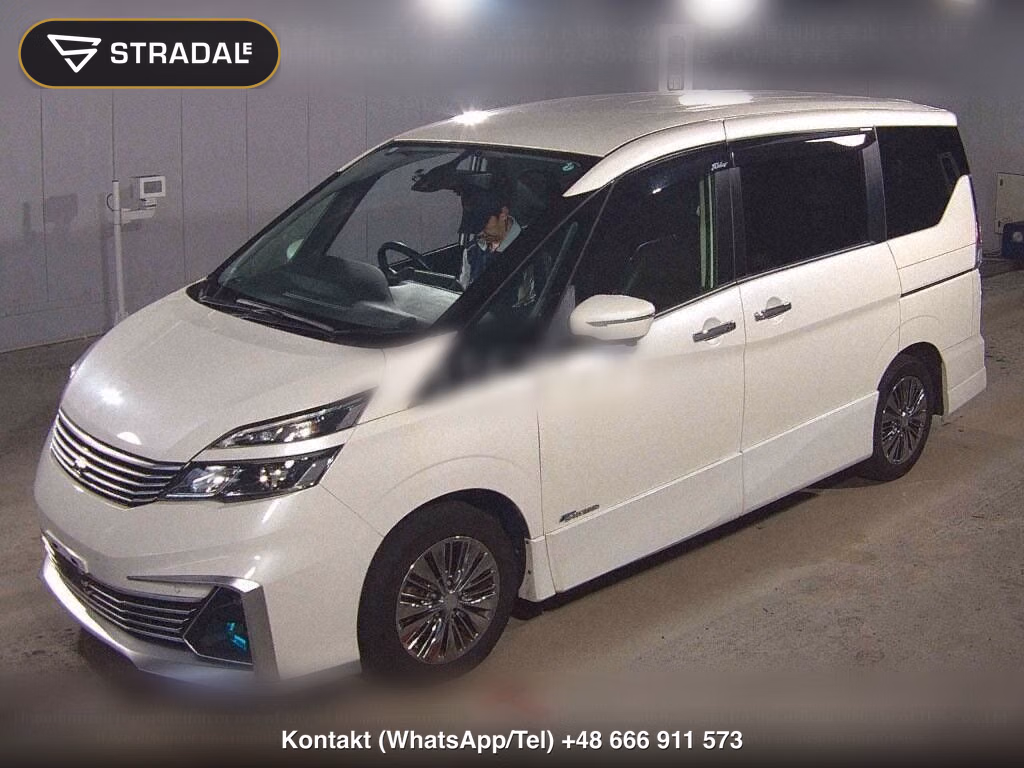 NISSAN SERENA 5D RIDER V SELECTION BLACK LEATHER, miniaturka 5