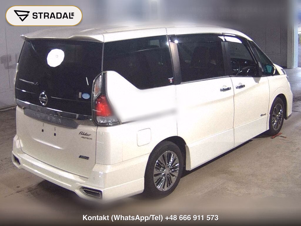NISSAN SERENA 5D RIDER V SELECTION BLACK LEATHER, miniaturka 6