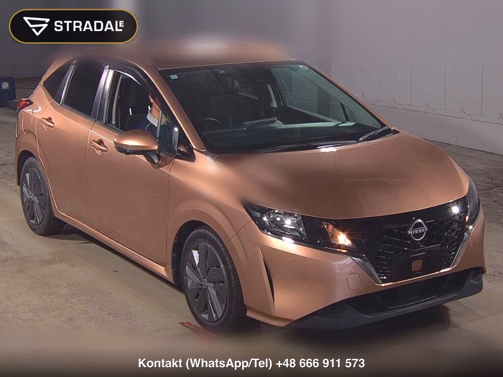 NISSAN NOTE X 2022, aukcja z Japonii, zdjęcie 1