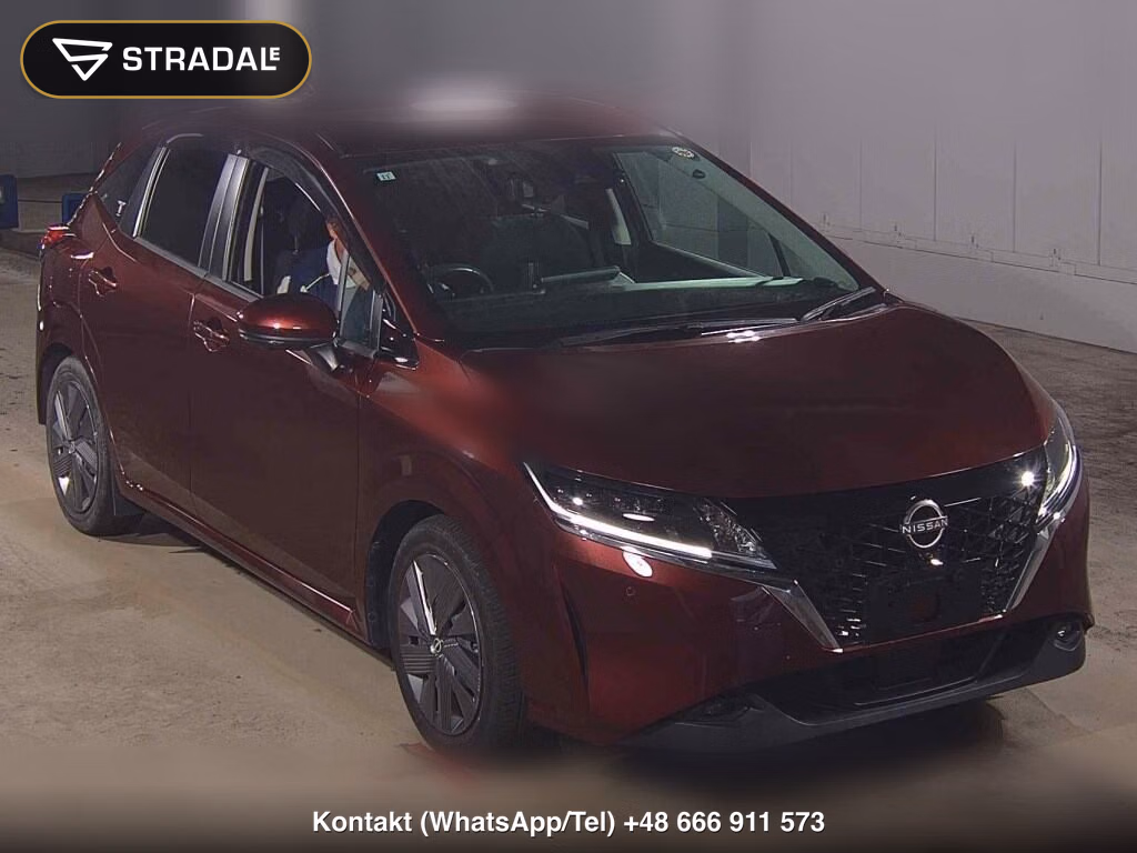 NISSAN NOTE 4WD X FOUR 2021, aukcja z Japonii, zdjęcie 1