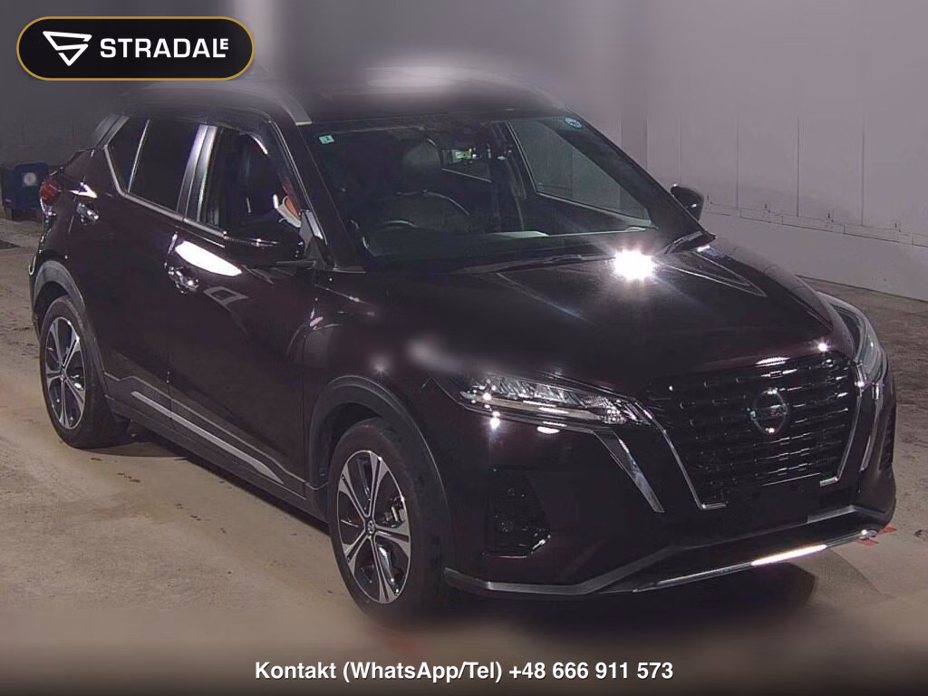 NISSAN KICKS 5D X 2021, aukcja z Japonii, zdjęcie 1