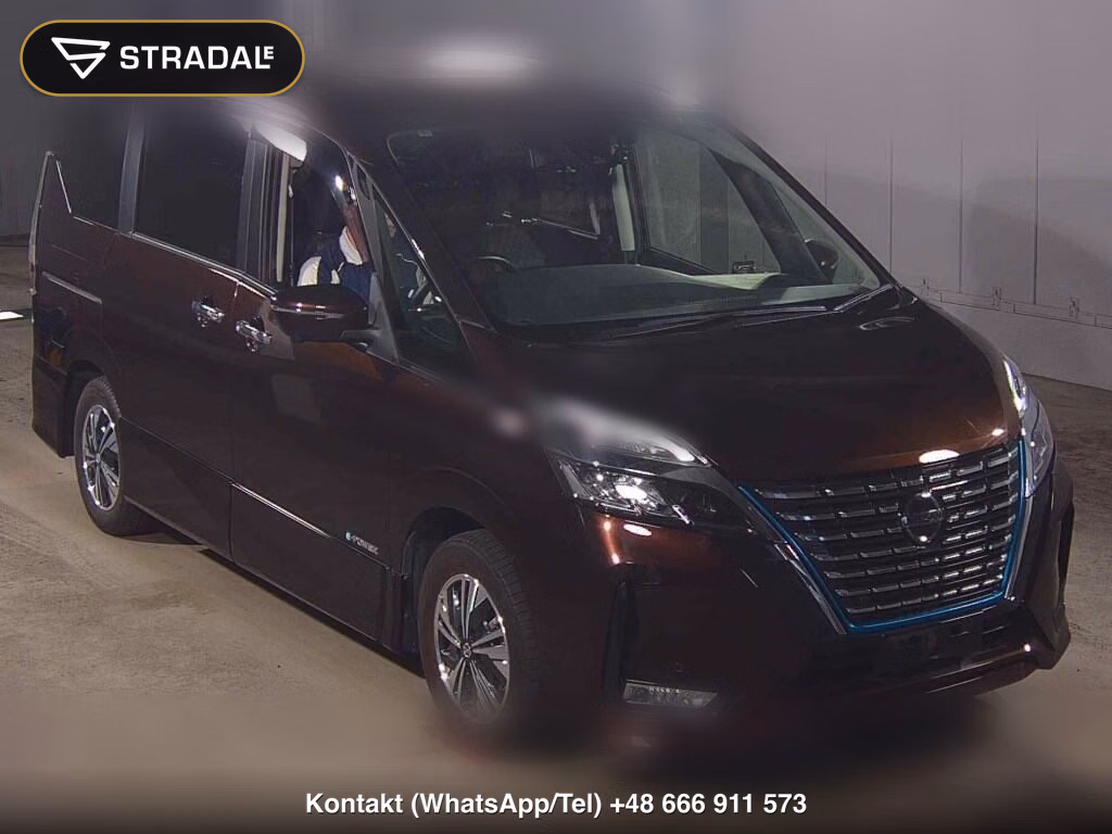 NISSAN SERENA 5D E-POWER HIGHWAY STAR V 2022, aukcja z Japonii, zdjęcie 1