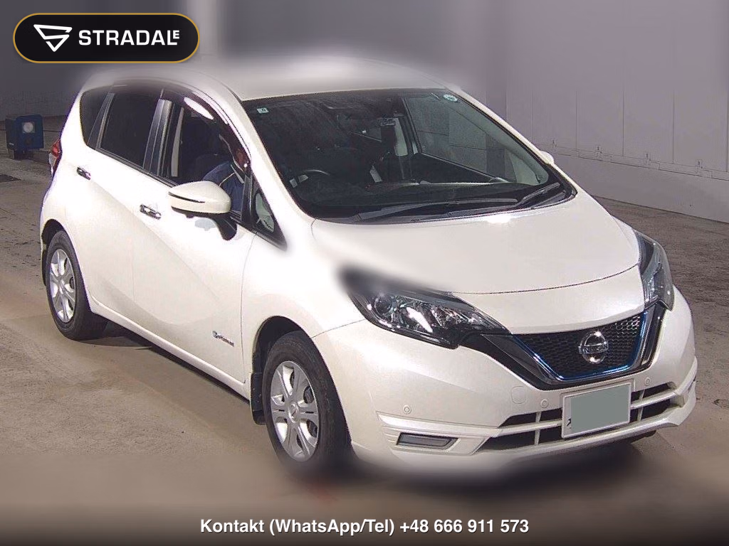 NISSAN NOTE E-POWER X 2017, aukcja z Japonii, zdjęcie 1