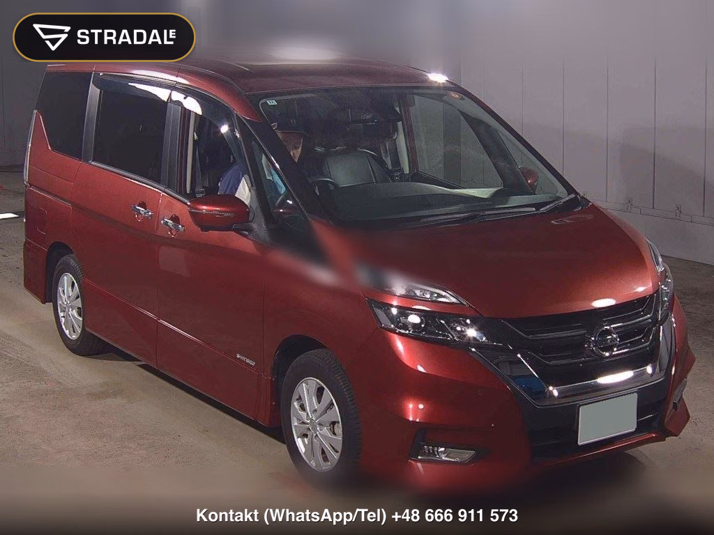 NISSAN SERENA 5D 4WD HIGHWAY STAR V SELECTION Ⅱ 2018, aukcja z Japonii, zdjęcie 1
