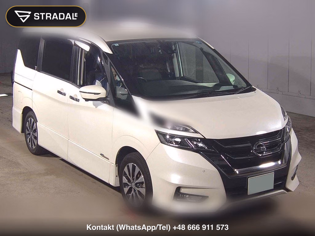 NISSAN SERENA 5D HIGHWAY STAR V SELECTION 2018, aukcja z Japonii, zdjęcie 1