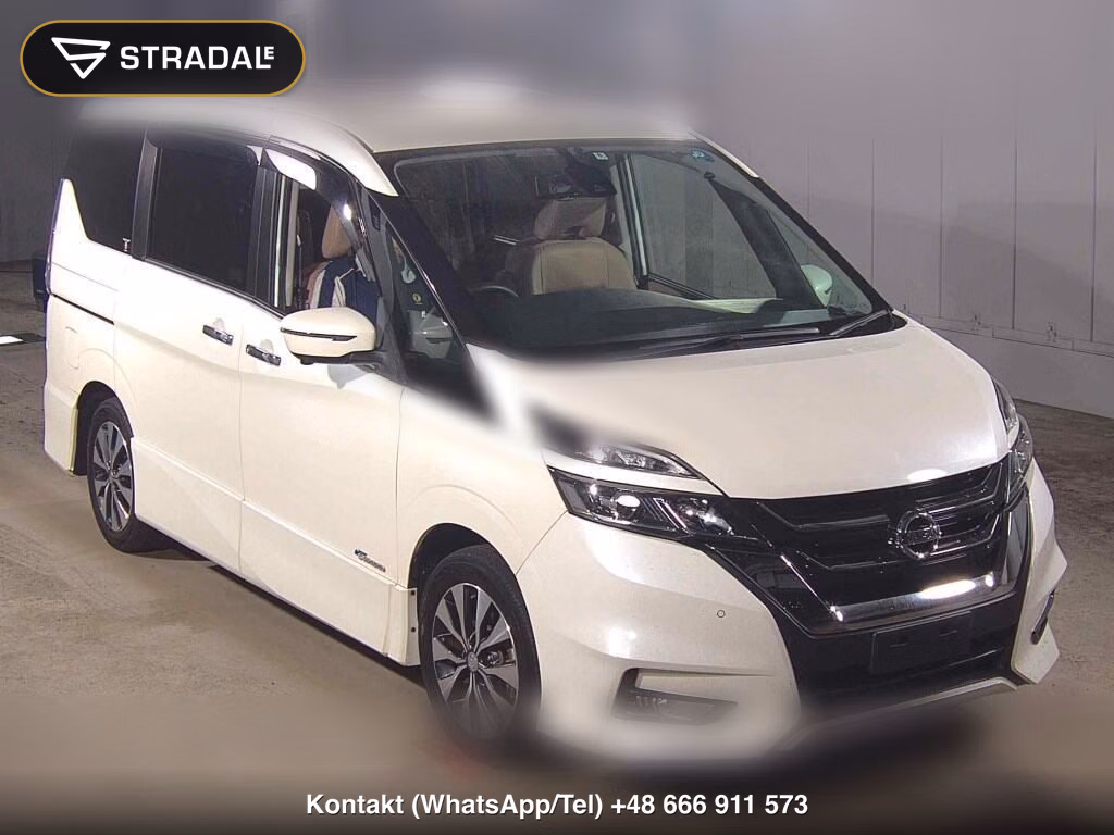 NISSAN SERENA 5D HIGHWAY STAR V SELECTION 2018, aukcja z Japonii, zdjęcie 1