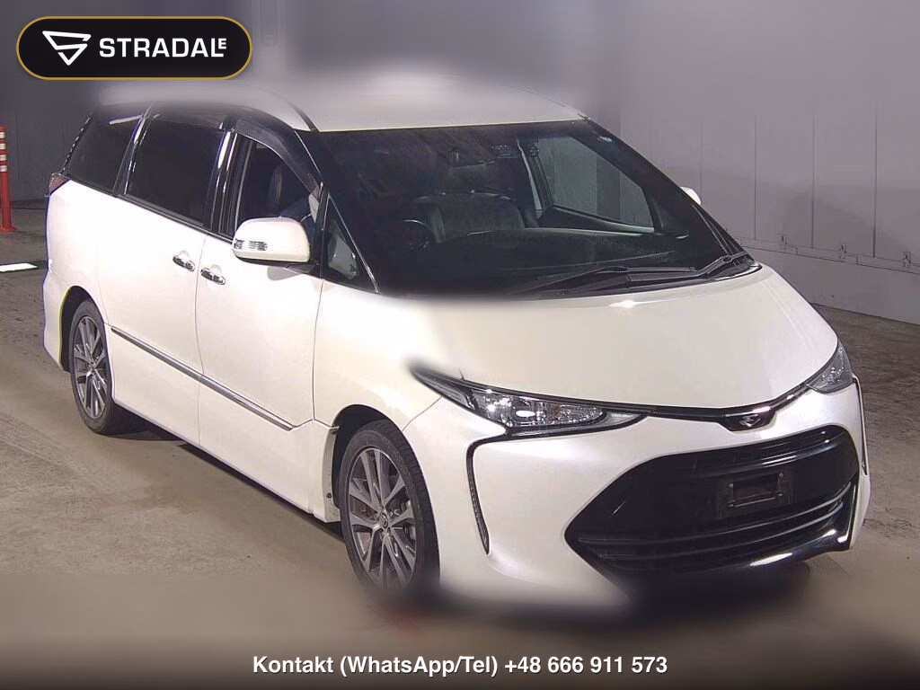 TOYOTA ESTIMA 5D AERAS PREMIUM 2017, aukcja z Japonii, zdjęcie 1