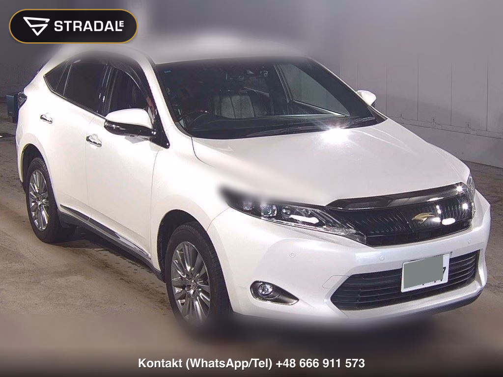 TOYOTA HARRIER PREMIUM 2016, aukcja z Japonii, zdjęcie 1