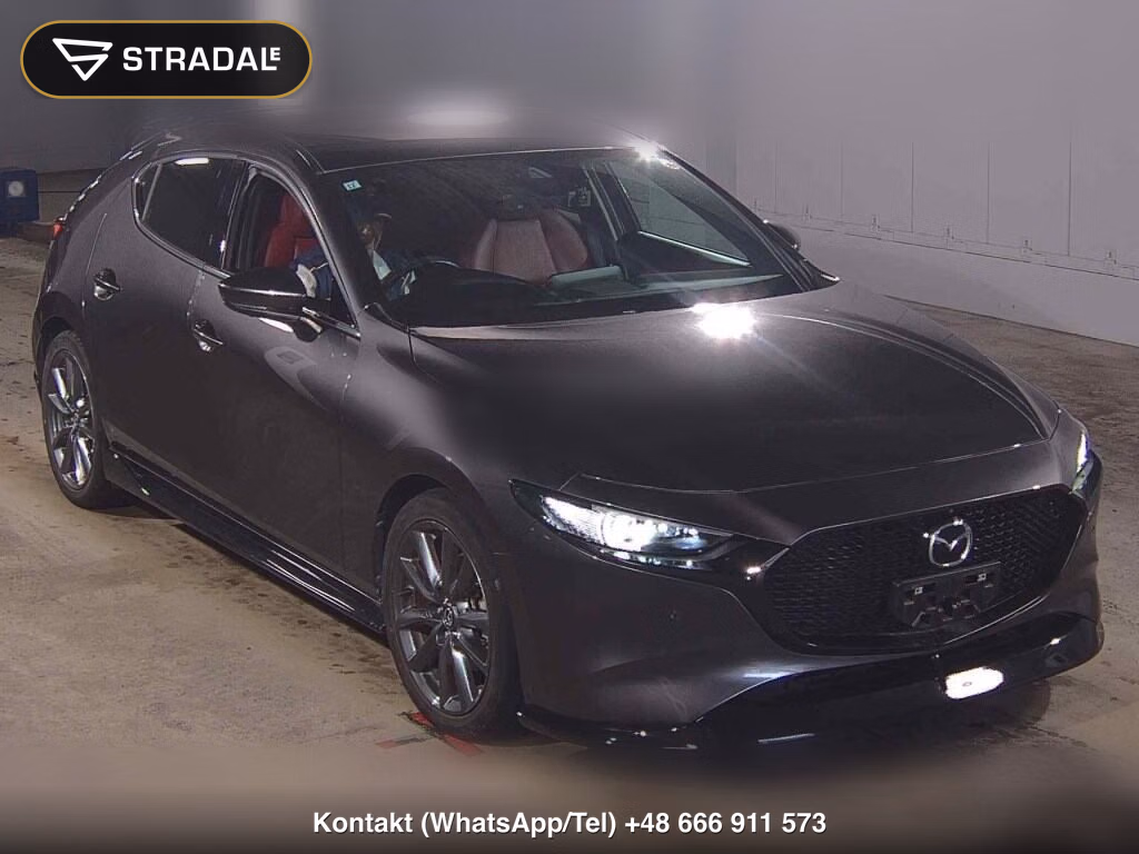 MAZDA MAZDA3 FASTBACK 4WD 20S BURGUNDY SELECTION 2021, aukcja z Japonii, zdjęcie 1