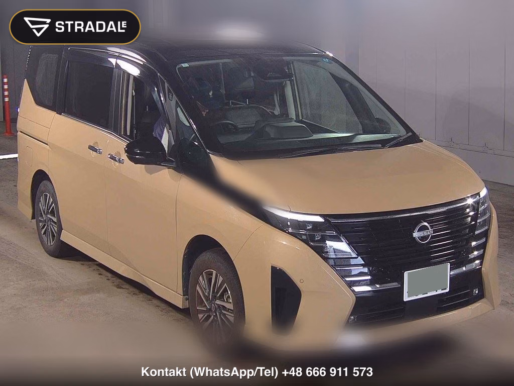 NISSAN SERENA 5D 4WD HIGHWAY STAR V 2024, aukcja z Japonii, zdjęcie 1