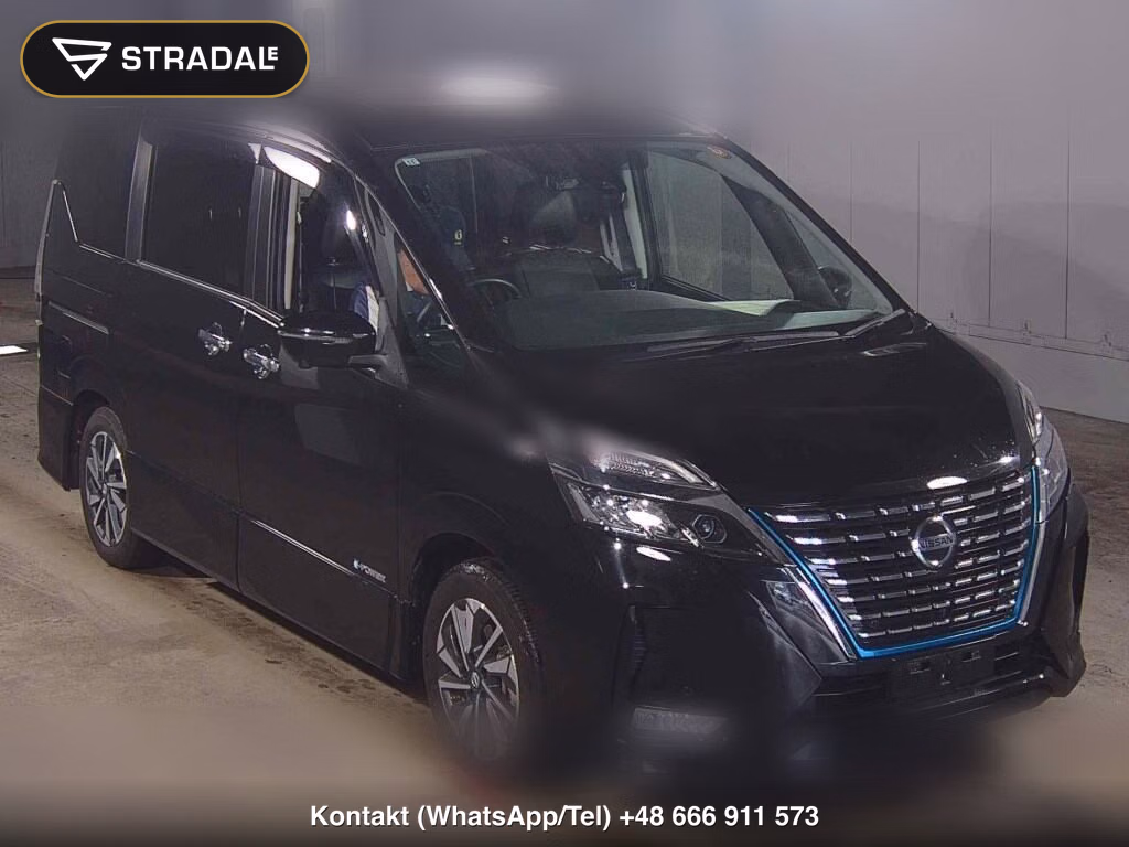 NISSAN SERENA 5D E-POWER HIGHWAY STAR V 2019, aukcja z Japonii, zdjęcie 1