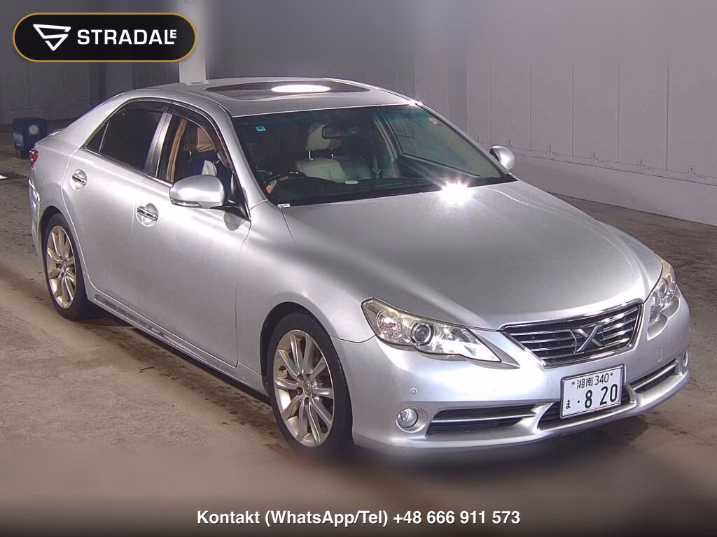 TOYOTA MARK X PREMIUM L PACKAGE 2010, aukcja z Japonii, zdjęcie 1