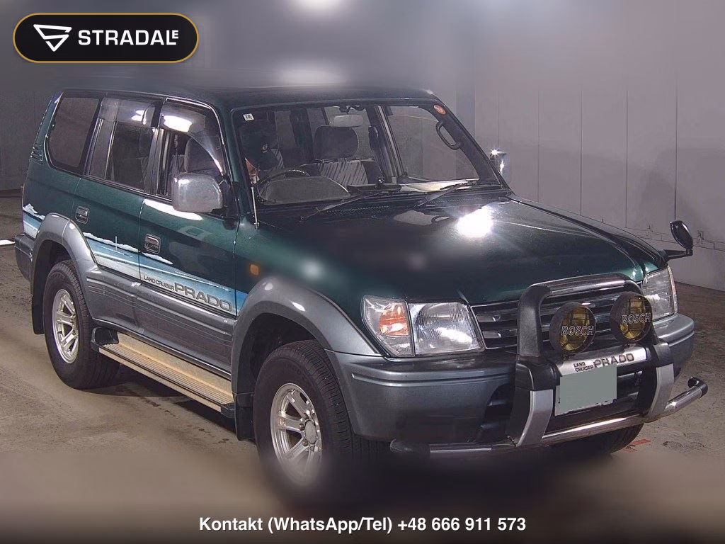 TOYOTA LAND CRUISER PRADO 5D 4WD TX 1996, aukcja z Japonii, zdjęcie 1