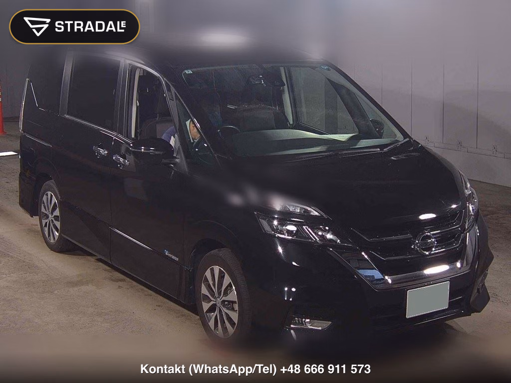 NISSAN SERENA 5D HIGHWAY STAR V SELECTION 2018, aukcja z Japonii, zdjęcie 1