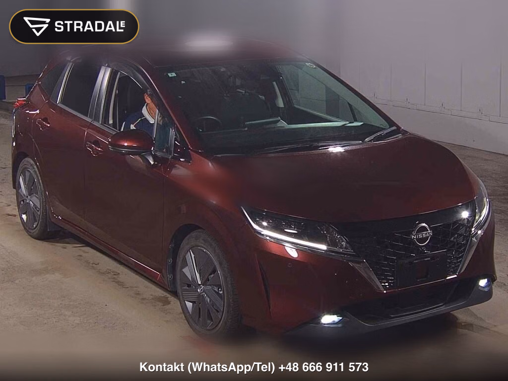 NISSAN NOTE X 2022, aukcja z Japonii, zdjęcie 1