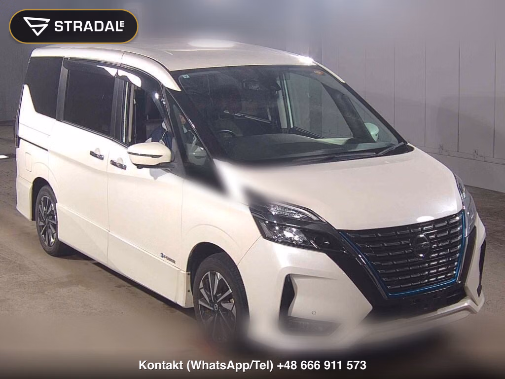 NISSAN SERENA 5D E-POWER HIGHWAY STAR V 2020, aukcja z Japonii, zdjęcie 1