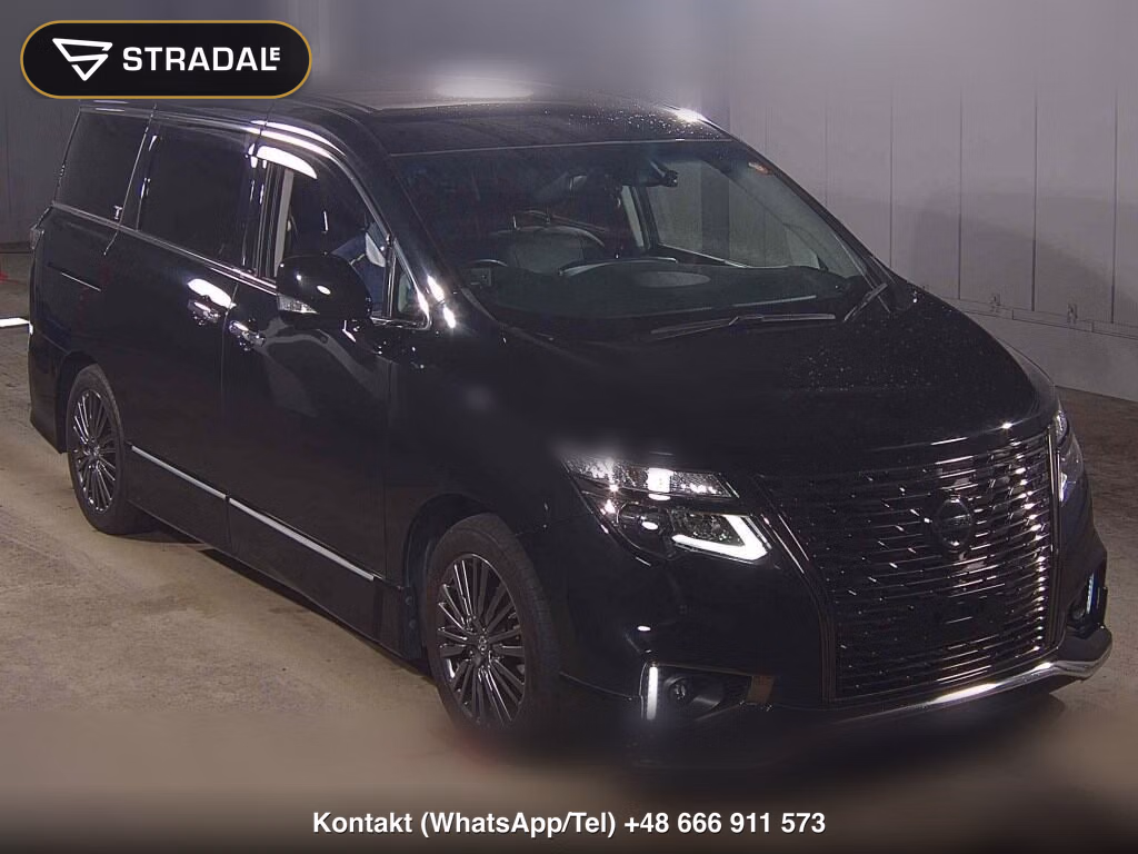 NISSAN ELGRAND 5D 4WD 350 HIGHWAY STAR PREMIUM URBAN CHROME 2021, aukcja z Japonii, zdjęcie 1