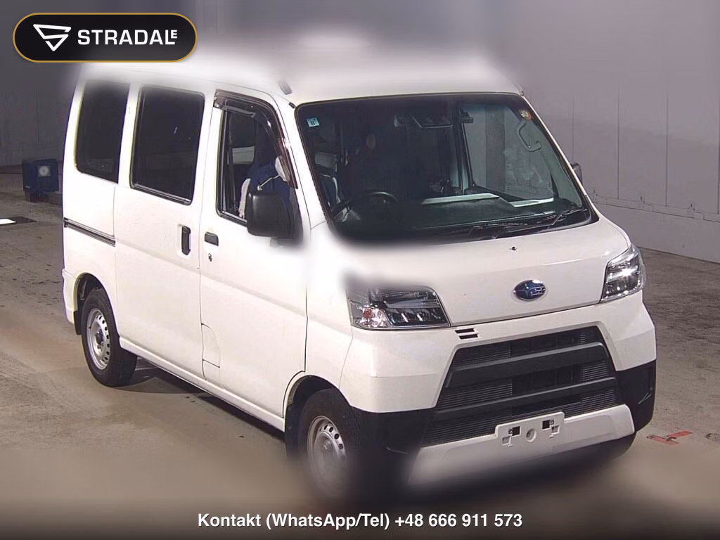 SUBARU SAMBAR VAN 5D TRANSPORTER SMART ASSIST 2020, aukcja z Japonii, zdjęcie 1